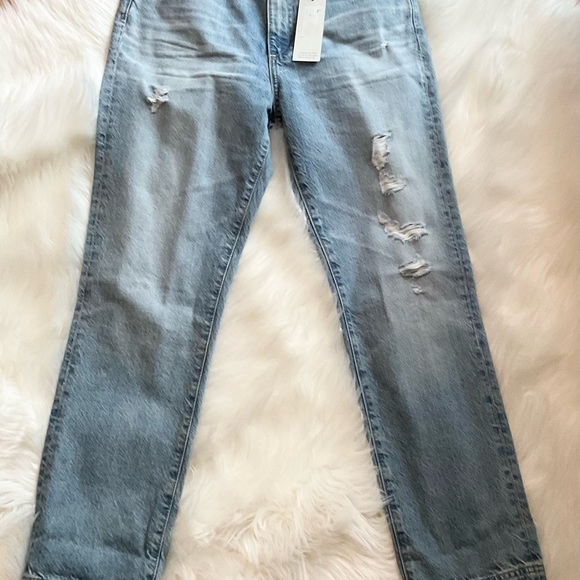 NEW WITH TAGS AG ISABELLE High Rise Straight Leg Jeans Size 27 ๐ฅ - Picture 6 of 10